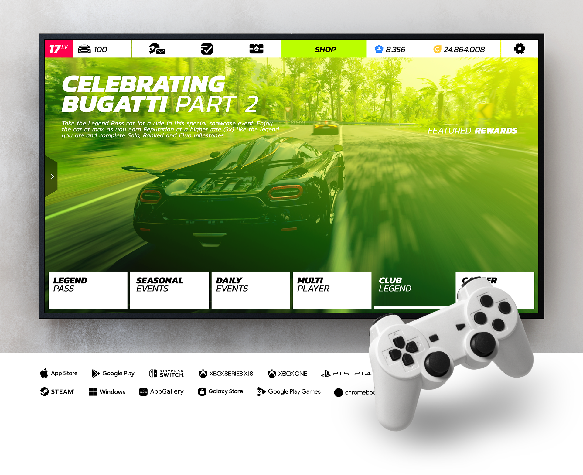 Asphalt Unite Console screens 1 6
