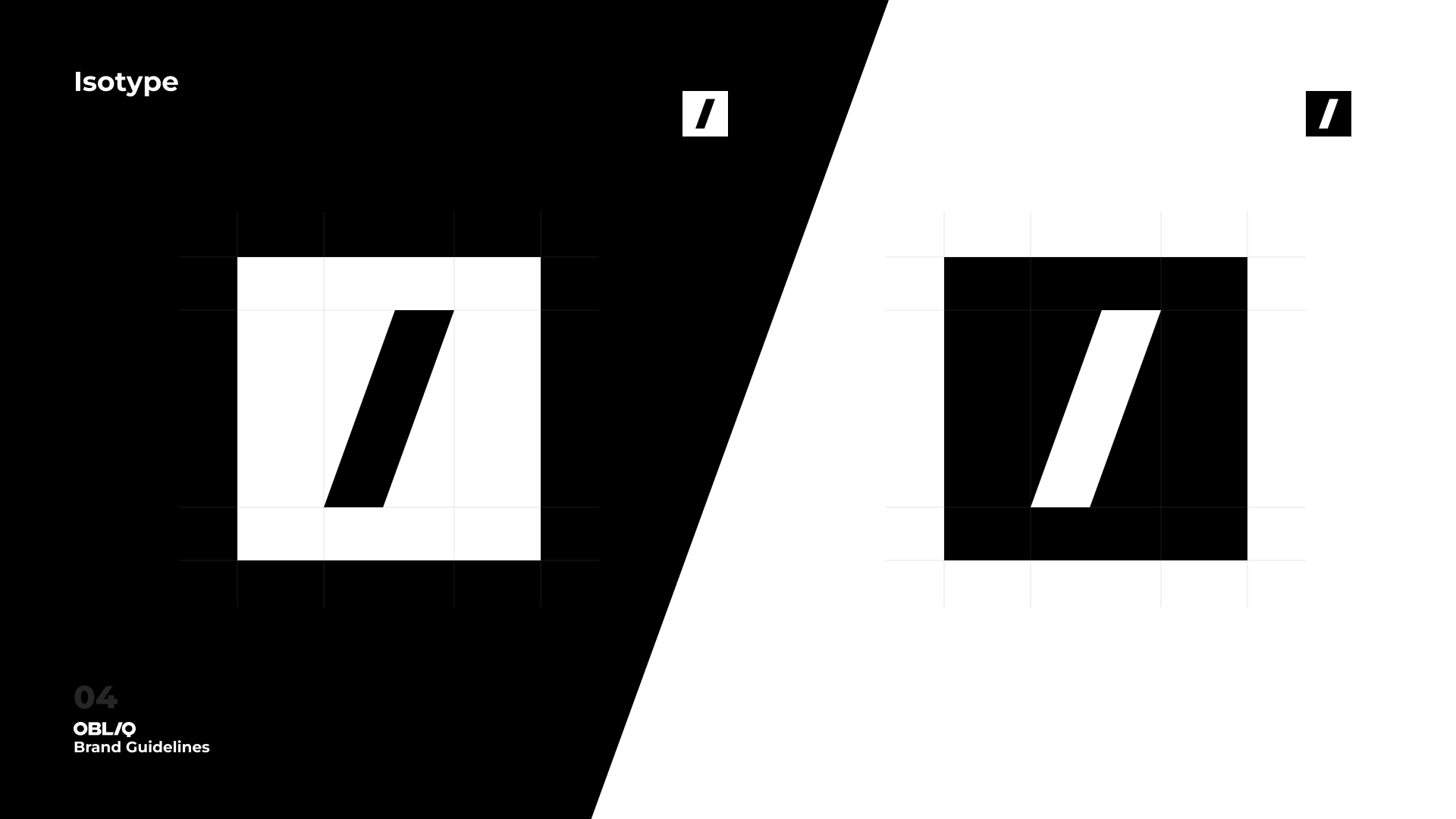 OBLIQ Logo & Brandbook 1 3